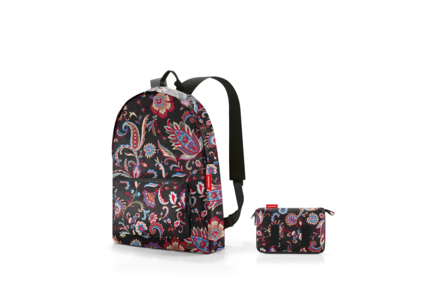Sac à dos pliable compact 14L Reisenthel mini maxi rucksack en polyester déperlant