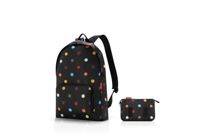 Sac à dos pliable compact 14L Reisenthel mini maxi rucksack en polyester déperlant