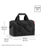 Sac de voyage Allrounder 18L Reisenthel en polyester recyclé avec compartiments multiples