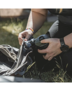 gonfleur électrique SUPER CELL 230V EASY CAMP compact et puissant pour camping et équipements gonflables