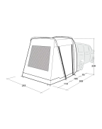 Auvent indépendant van DESERT - OUTWELL