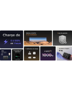 Station d’énergie portable RIVER 3 MAX EcoFlow, batterie 512Wh, recharge rapide, X-Boost 1000W