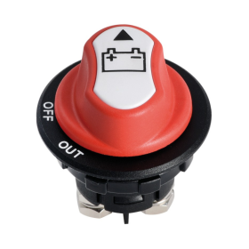 Coupe-batterie compact Osculati 32V avec positions OFF-ON-OUT et fonction anti-vol pour bateau et camping-car
