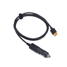 Câble de charge voiture XT60 EcoFlow pour stations électriques avec prise allume-cigare