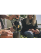 bouilloire pliable camping 1.5 litres OUTWELL en silicone vert