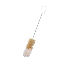 brosse goupillon gourde inox Andrée Jardin pour nettoyage écologique des bouteilles et biberons