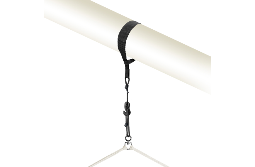 système de fixation arbre TREEMOUNT LA SIESTA avec sangle, corde et crochet SmartHook