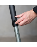 support en acier galvanisé AMURA LA SIESTA réglable pour chaise-hamac