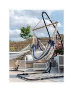 support en acier galvanisé AMURA LA SIESTA réglable pour chaise-hamac