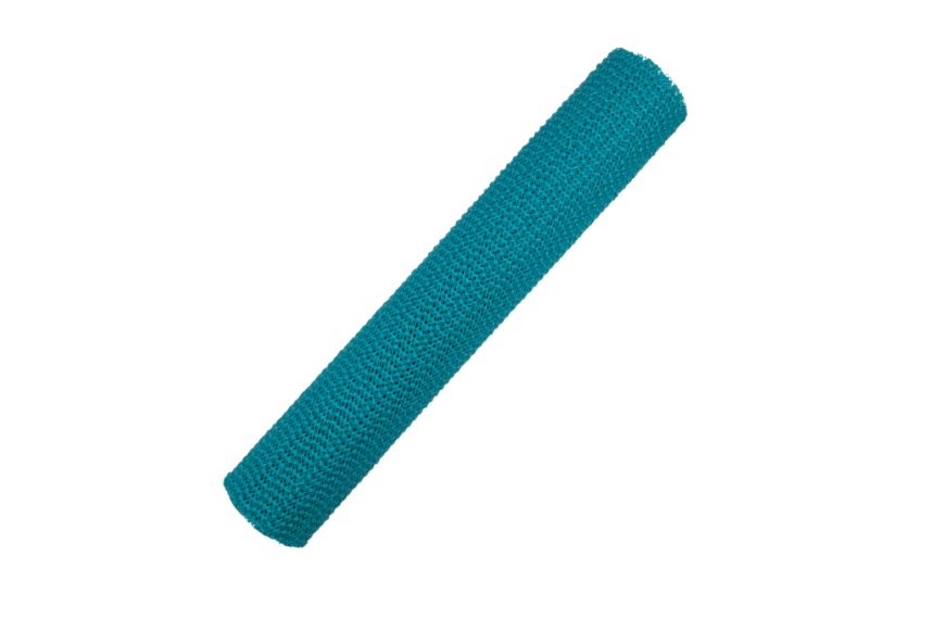 Tapis antidérapant turquoise Kampa 30 x 150 cm découpable pour tiroirs et placards