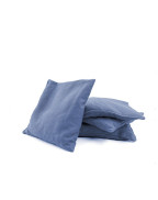 4 sacs Cornhole en coton remplis de matière minérale pour jeu extérieur