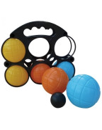 boules plastique pour enfants avec cochonnet et valise