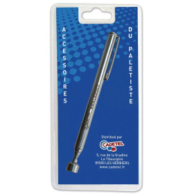 aimant télescopique pour ramasser boules de pétanque et palets en fonte