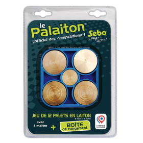 jeu de palets vendéens en laiton compétition avec maître
