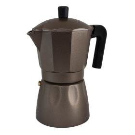 Cafetière percolateur 6 tasses Eurotrail en aluminium pour camping et outdoor