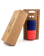 jeu de palets en silicone Silicon' Palet avec boîte en liège