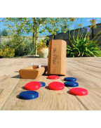 jeu de palets en silicone Silicon' Palet avec boîte en liège