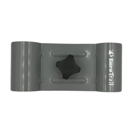 Adaptateur Eurotrail pour fixer un sèche-linge rotatif sur roue jockey de caravane