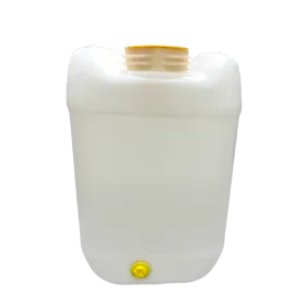 Jerrican 20 litres Comet pour eau propre avec poignée intégrée et filetage robinet