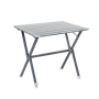 Table de camping enroulable 4 places TRIGANO en aluminium avec sac﻿