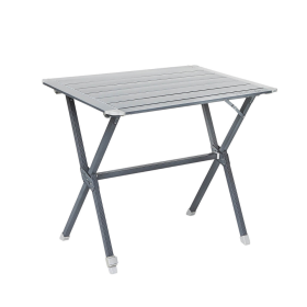 Table de camping enroulable 4 places TRIGANO en aluminium avec sac﻿