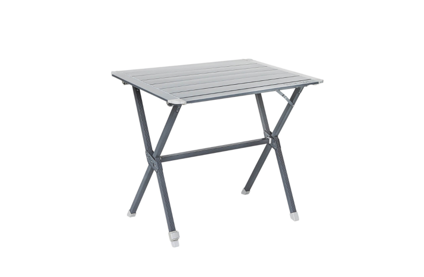 Table de camping enroulable 4 places TRIGANO en aluminium avec sac﻿