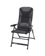 Fauteuil de camping pliant matelassé TRIGANO dossier haut inclinable﻿