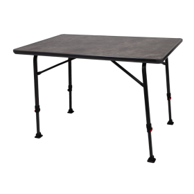 Table de camping pliante 4 places TRIGANO nid d’abeille en aluminium pour camping et van