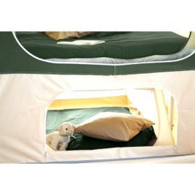 Chambre sous plateau caravane pliante Raclet couchage supplémentaire Safari Sequoia