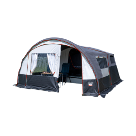 Caravane pliante NEBRA freinée TRIGANO avec deux chambres et grand séjour