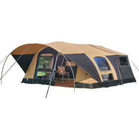 Solette pour caravane pliante SAFARI TRIGANO en coton double toit