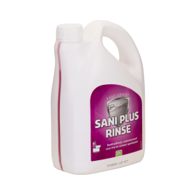 Additif pour toilette Bardani SANI RINSE rose 2 litres pour réservoir à matière