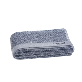 Drap de bain Lafuma LITTORAL Bleu Iroise en coton absorbant grand format