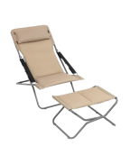 Repose pieds Lafuma BeComfort NEXT pliant confortable pour jardin et terrasse