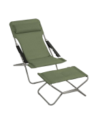 Repose pieds Lafuma BeComfort NEXT pliant confortable pour jardin et terrasse