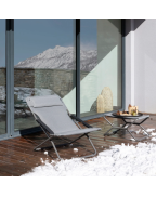 Repose pieds Lafuma BeComfort NEXT pliant confortable pour jardin et terrasse