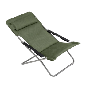 Transat TRANSABED BeComfort Lafuma Mobilier chaise longue matelassée bain de soleil extérieur