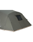 Tente gonflable AIRSPACE 470 TC 6 places Bardani avec auvent et chambres modulables pour camping familial