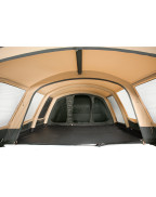 Tente gonflable AIRSPACE 470 TC 6 places Bardani avec auvent et chambres modulables pour camping familial
