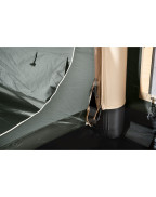 Tente gonflable AIRSPACE 470 TC 6 places Bardani avec auvent et chambres modulables pour camping familial