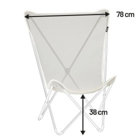 Toile de rechange officielle pour fauteuil Maxi Pop Up Lafuma en Batyline ISO coloris résistant UV.