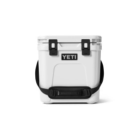 Glacière YETI Roadie 24 2.0 blanche rigide avec sangle DoubleDuty et isolation haute performance