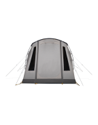Tente tunnel 3 places Kampa Sandwood en polyester 75D avec fenêtres et tapis de sol cousu.