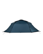 Tente tunnel 3 places Kampa Mossborn Aegean avec double porte et aérations de toit.
