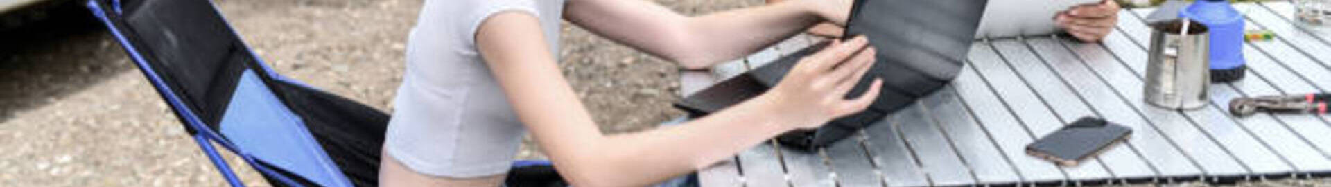 Table camping aluminium